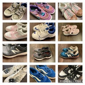 15 Pair Sneakers Nike Adidas Vans Converse ASICS Puma Wholesale Reseller Mix Lot